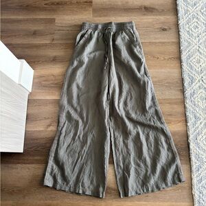 Splendid wide leg linen pants